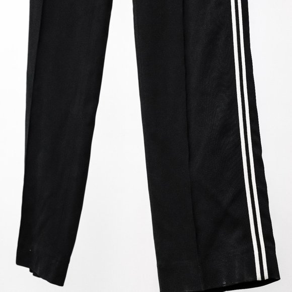 Chloé Black Track Stripe Wide Leg Trousers - Picture 6 of 10